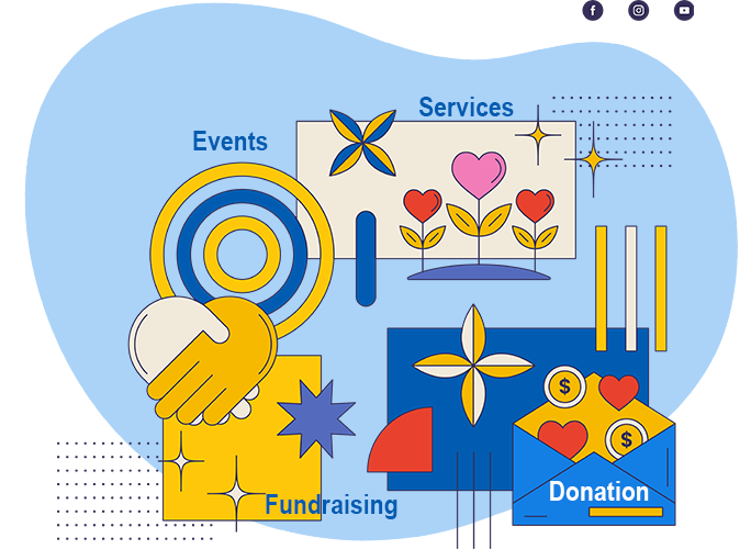 nonprofit web design services for charitable